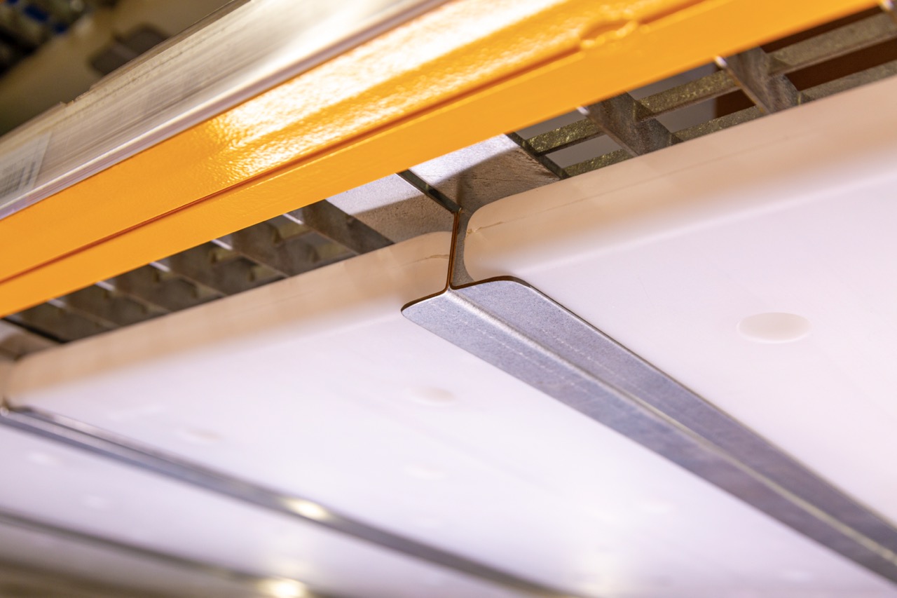 PCM packs installed for cold storage